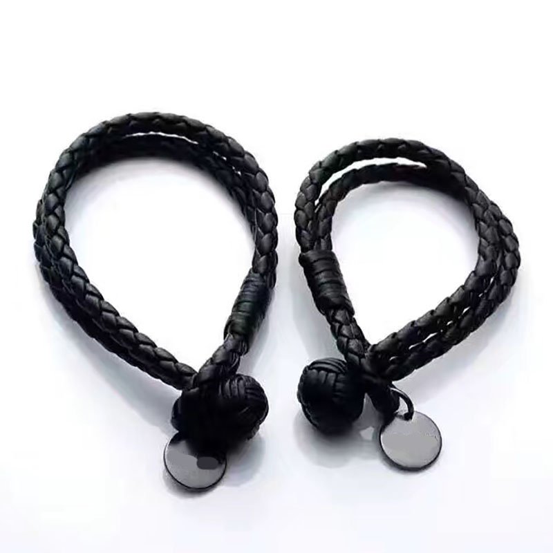 

luxury brand jewerlry real leather bracelet for women and men