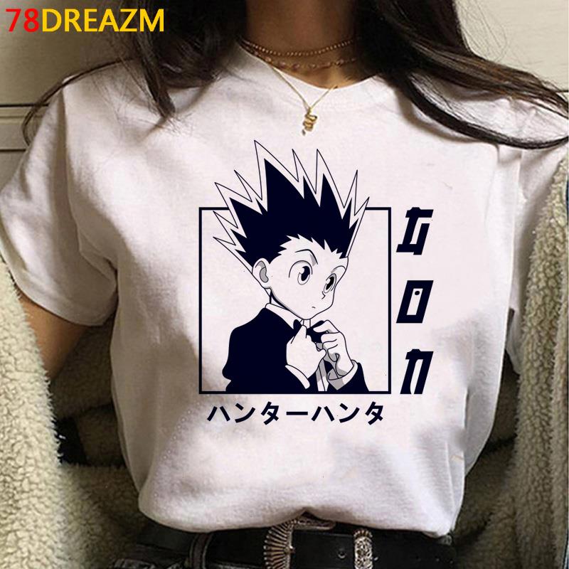 Hunter X Hisoka Killua T Shirt Men Vintage Tumblr White Clothes Plus Size
