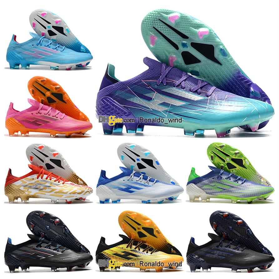 

GIFT BAG Mens High Quality Football Boots X Speedflow 1 FG Firm Ground Cleats F50 Ghosted Speedflow 21 Speed Flow Soccer Shoes Out198h, Color 1