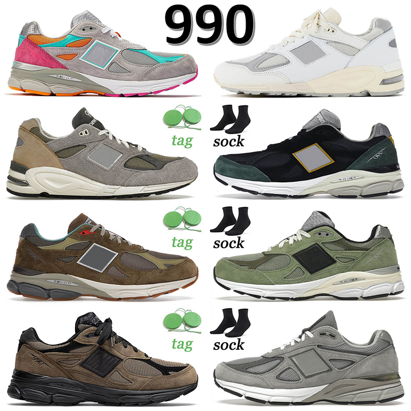

990 v3 Designer Casual Shoes 990v3 DTLR Miami Drive MiUSA Teddy Santis Sea Salt Marblehead Incense Black Green Yellow JJJJound Olive Brown Black Mens Women Sneakers, C12 v3 miusa teddy santis marblehead inc