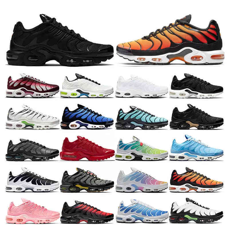 

Tn Plus Running Shoes Mens Black White Sustainable Neon Green Hyper Pastel Blue Burgundy Oreo Women Breathable Sneakers Trainers Outdoor, 47