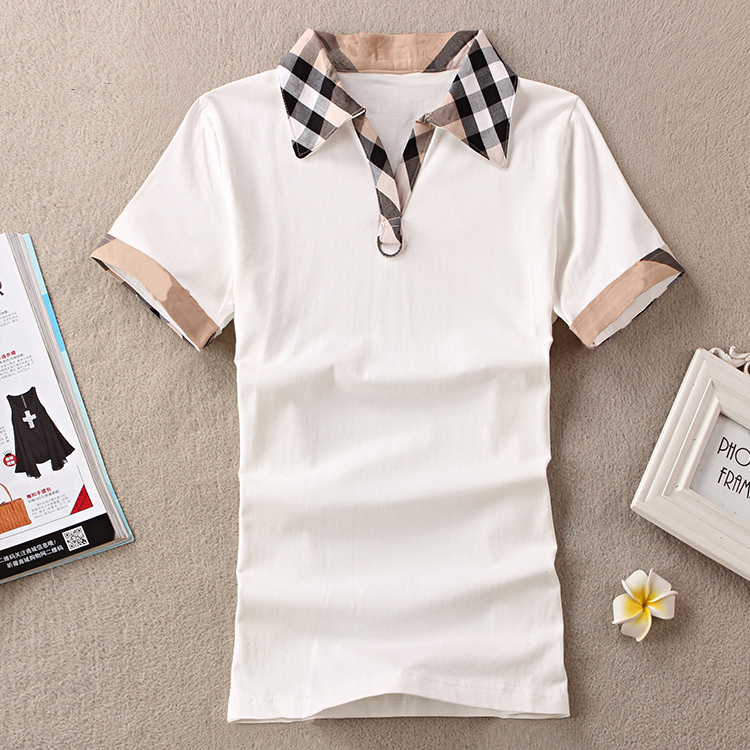 

Designer woman shirt cotton top t shirts summer femme casual short sleeve with brand logo hoop clothes Asian size, White