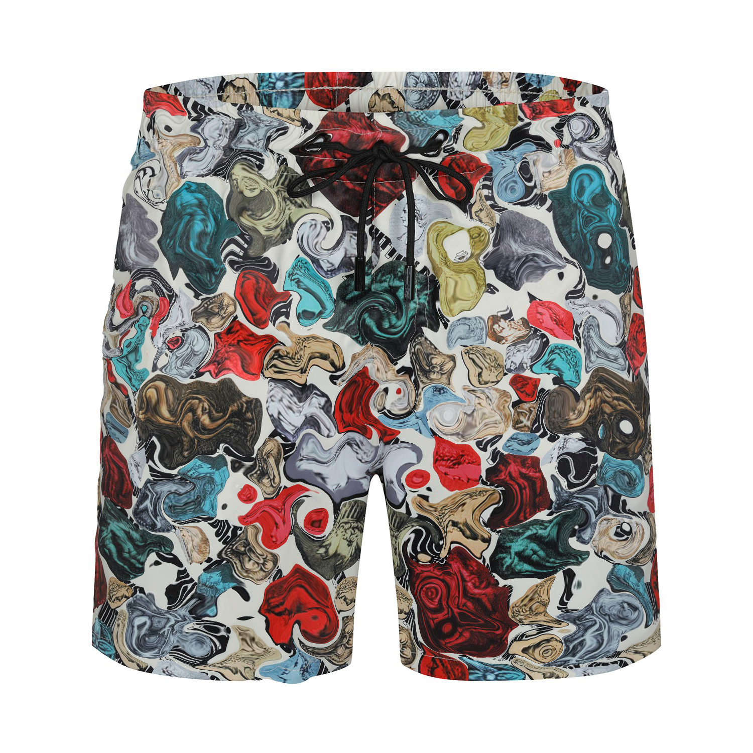 

2022men fashion designer waterproof fabric summer men shorts brand clothing swimwear beach pants swimming board shorts, Multi