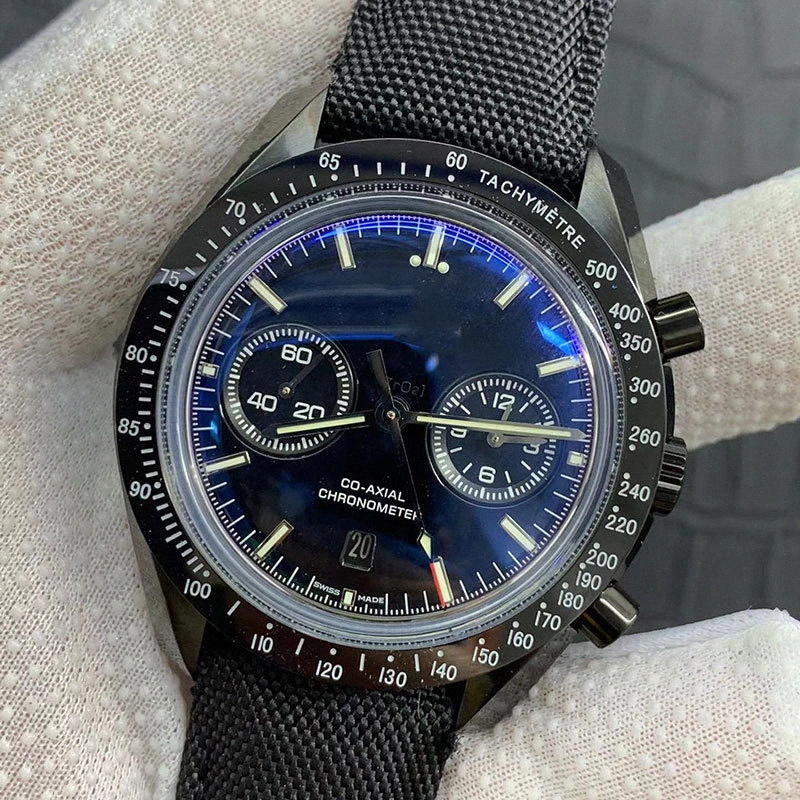 

Designer watches High Quality men movement watches luxury Dark side of moon Black Watch Business Wristwatches Stainless Steel 41mm 4819#, Box(only box)