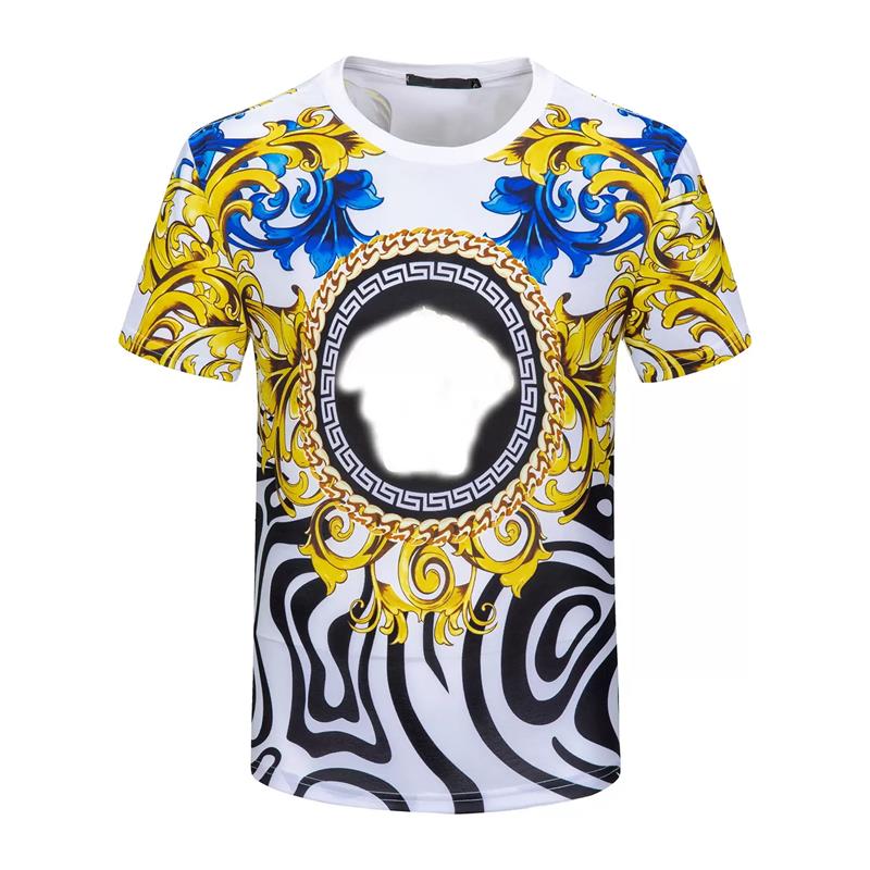 

Designer Brand Mens T Shirts Plus Size Tees Shirts 100% Cotton Summer Fashion Casual Couples Short Sleeves Simple Printed Round Neck