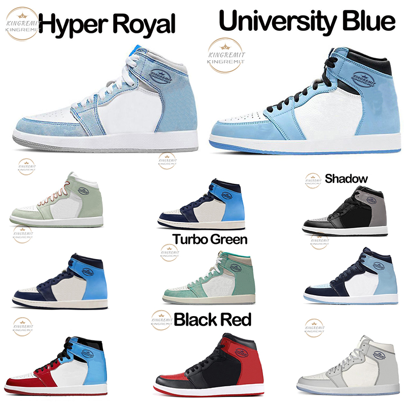 

Jumpman 1 High Basketball Shoes University Blue Haze Bred Patent Dark Mocha Sneakers Obsidian UNC Trainers Men Women Sneaker Black Court Shoe, 35
