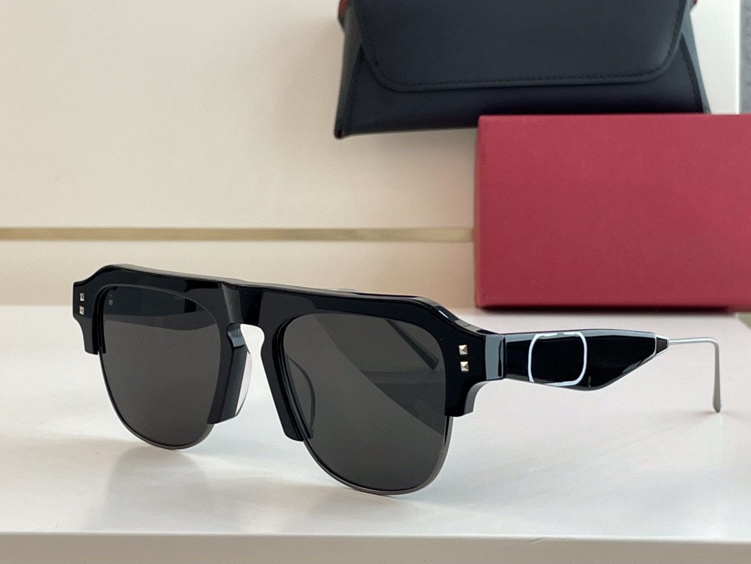 

Scarves & Wraps Doll Accessories VLTN 4085 retro sunglasses glasses luxury designer eglass top high quality Trendy famous style