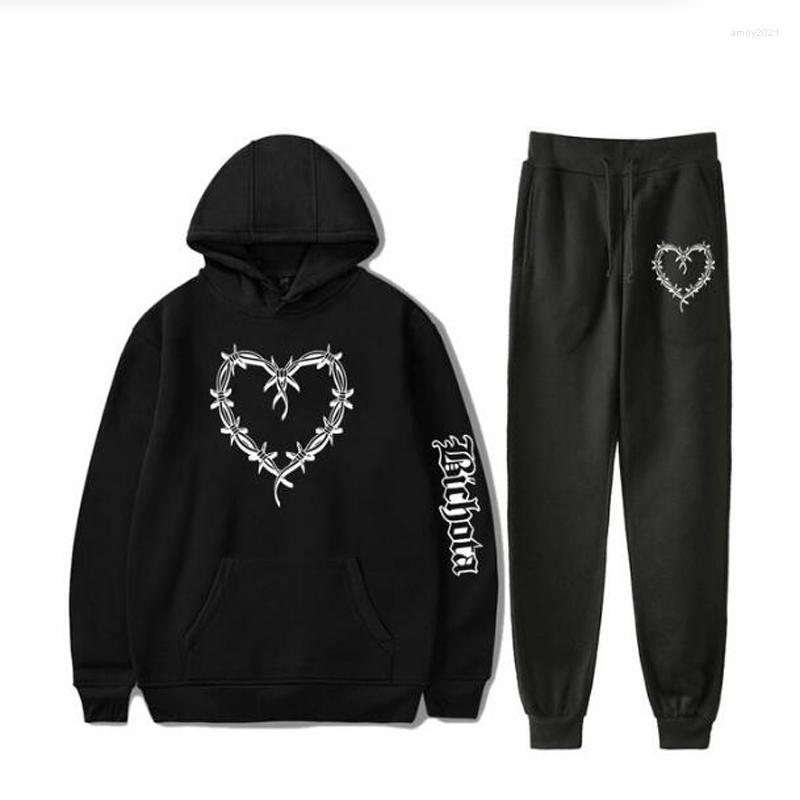 Survêtements pour hommes Karol G Bica Survêtement Ensembles Hommes Casual Sweats à capuche Sweat-shirt Pantalon de survêtement 2 pièces Ensemble