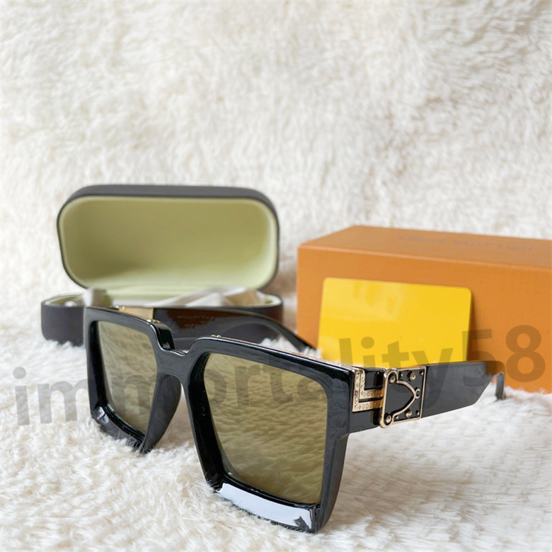 

Classic Luxury men High quality Sunglasses Polarized women Pilot Evidence driver Sun Glasses Eyewear woman Beach Large frame man AAA 9012 0993 Sunglasses With box