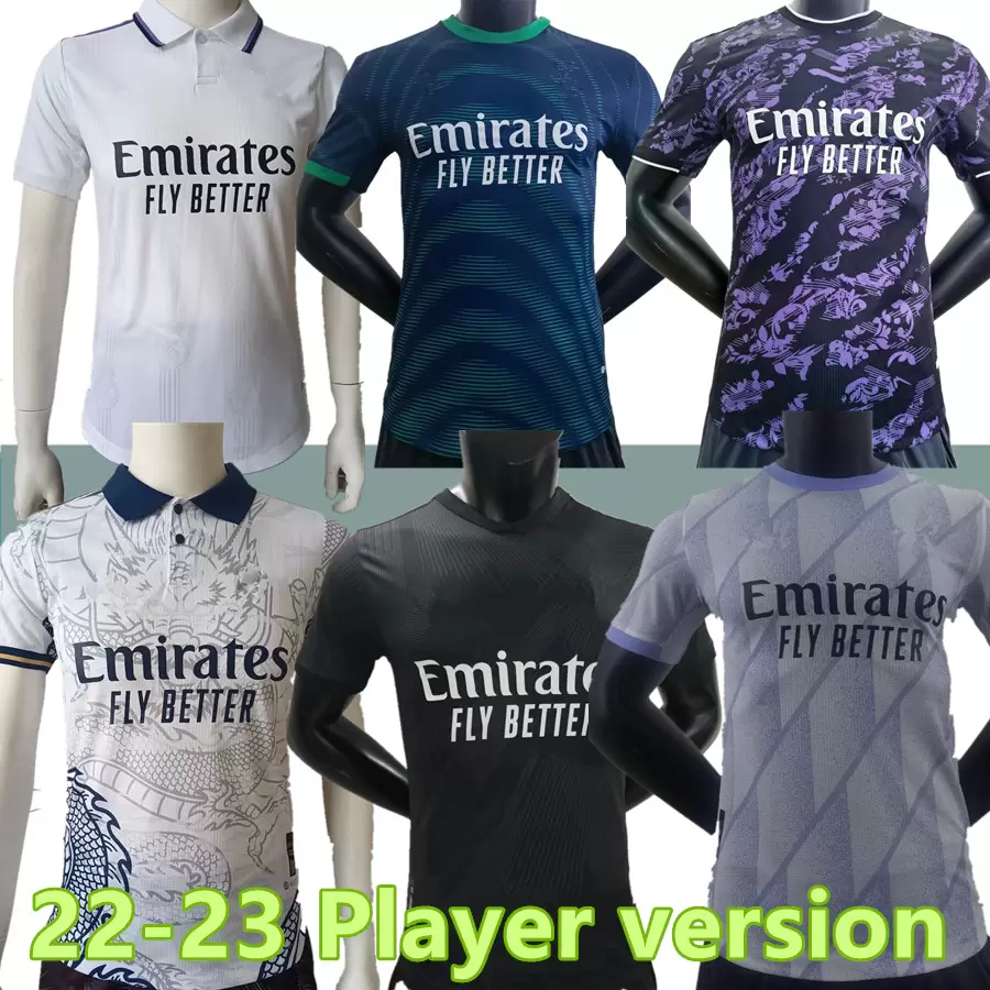 

22 23 football Player version 120TH BENZEMA soccer jerseys shirt VINI JR MODRIC ASENSIO camiseta men kids kit 2022 2023 uniforms CAMAVINGA CASEMIRO Real Madrids, This option does no ship