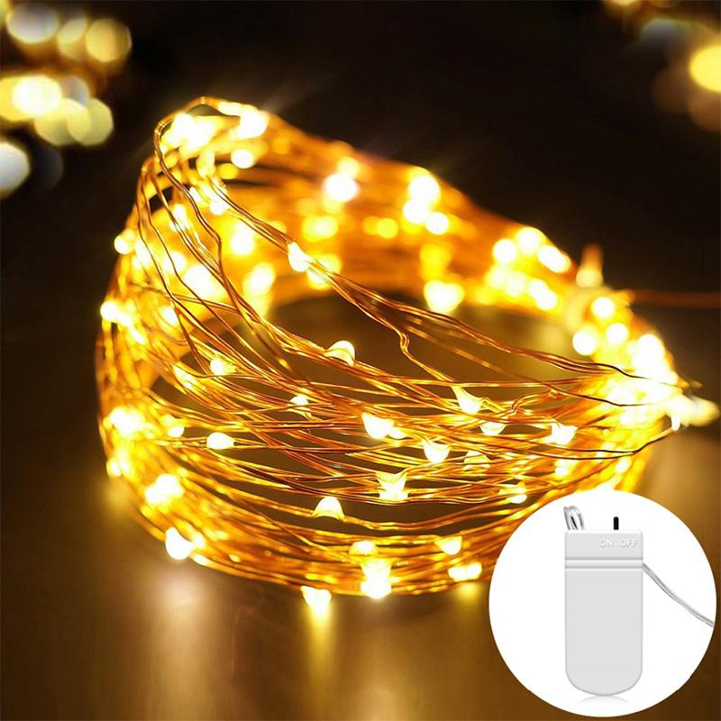 

Party Decoration 1-10M Christmas LED String Light Festoon Lamps Waterproof Outdoor Garland Birthday Holiday Wedding