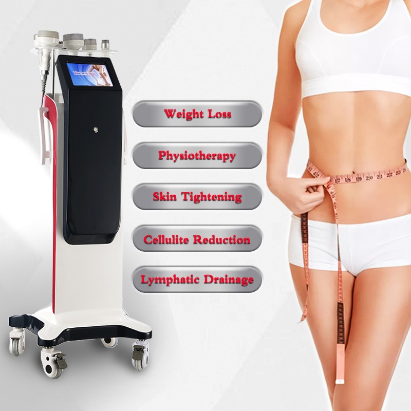 3D Body Sculpture Shaping Machine 40K Ultrasonic Liposuction Body Slimming Cavitation RF Radio Frequency Cellulite Removal Fat Burning Equipment For