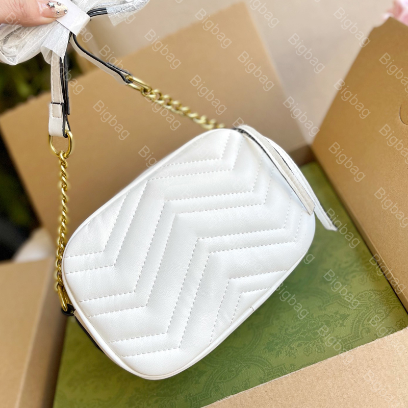 

marmont Camera Bags Luxury Designer Cross body shoulder Bag women Lady Chain Purse Wallet