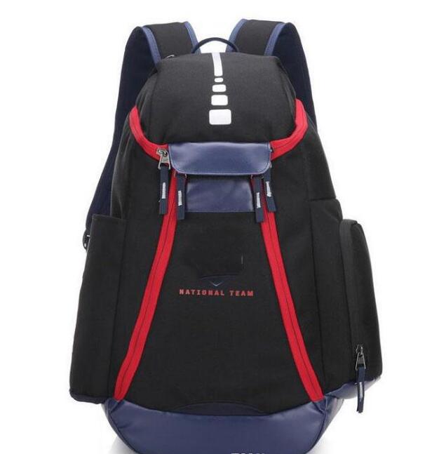 

Backpack 2022 Factory Wholesale 2830 Team Usa Basketball High Quality Men's And Women's Elite Travel Bag H002, Black/pink