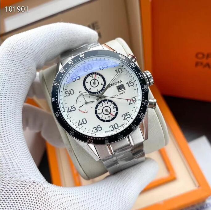 mens watches high-end men's Automatic mechanical watch hot selling business high quality AAA waterproof boutique steel watchband sapphire su