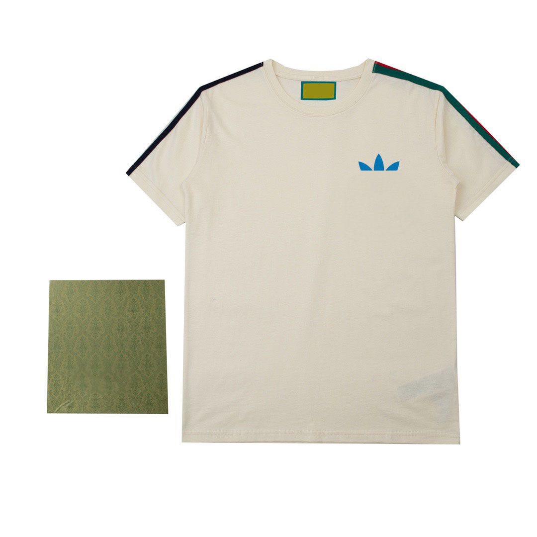 

Men's Plus Tees & Polos Round neck embroidered and printed polar style summer wear with street pure cotton dqw