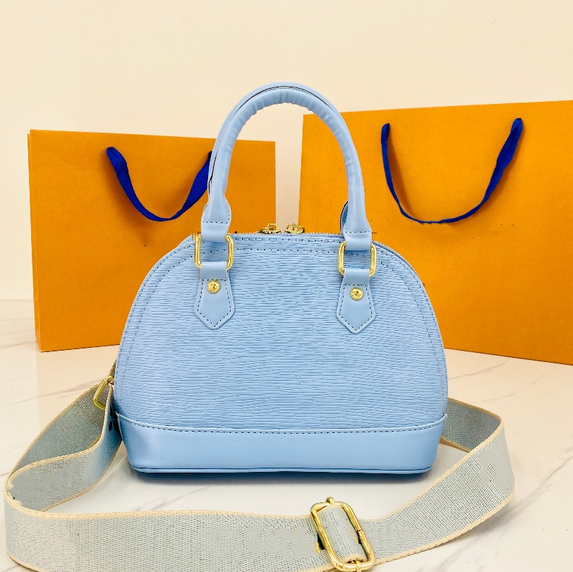 

Luxury designers women's Shell Ripples Shoulder Bags Handbags wallet Clutch package Bag Totes CrossBody Handbag purses Best-selling Multicolor, Yellow