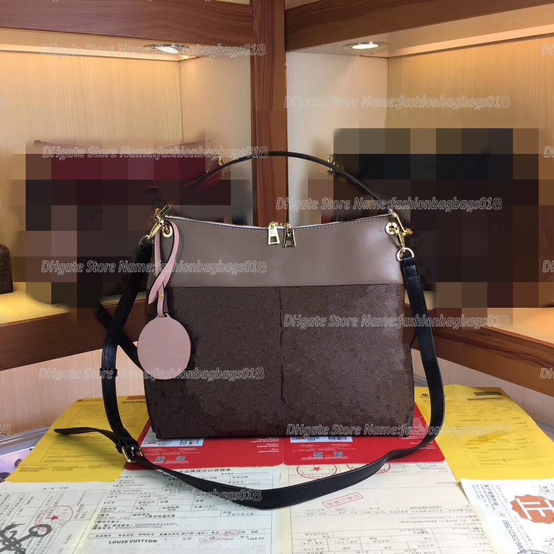 

TUILERIES BESACE M43170 Daily Zip Bag Monograms Canvas Tricolor Leather Handbag Big Capacity Shoulder Bag Luxurys Hobo