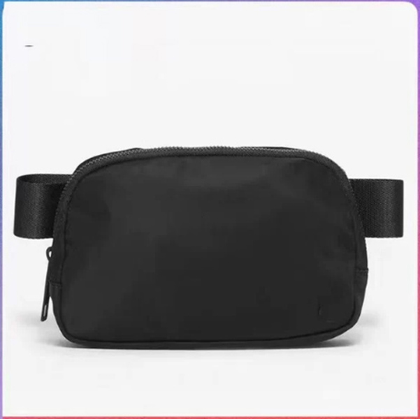 

lu Outdoor Bags belt bag Women Men Waist Bag ladies sports Gym Elastic Adjustable Strap Zipper Fanny pack messenger chest 0102