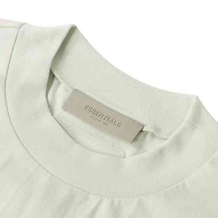 Tendance de la personnalité de la mode masculine Nouvelle marque à manches courtes Brand Wholesale Fog High Street Essentials Double Line Exposit