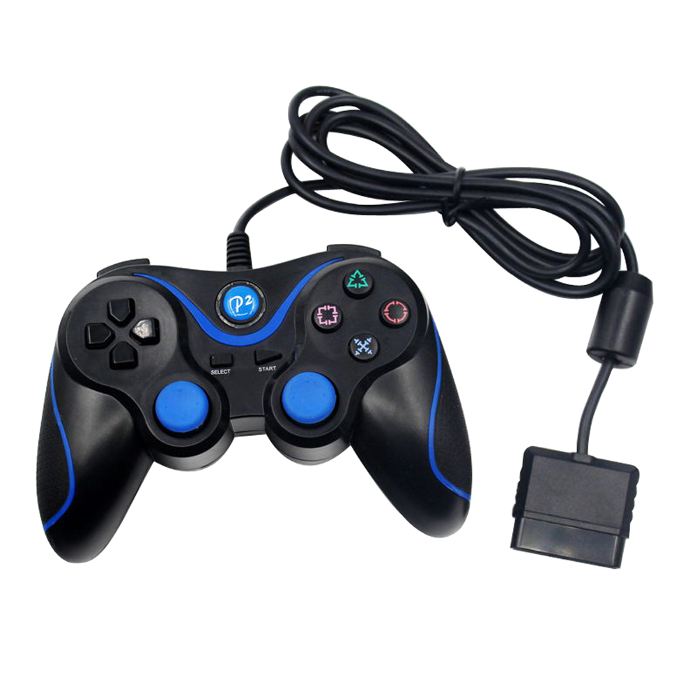 

Wired Game Vibration controller Gamepad for PS2 Controller Joystick