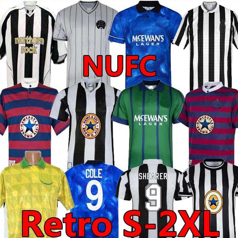 

91 92 94 95 96 97 98 99 05 06 Newcastl SHEARER Retro soccer jerseys Bellamy HAMANN PINAS 1984 1997 BATTY ASPRILLA UNITED OWEN classic, 21-22 goalkeeper