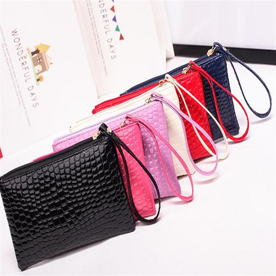 

Whole Factory FAUX leather wallet personality hand fashion women classic Long Wallet Purse Clutch bag Women Handbag coin pocke2692, Blue