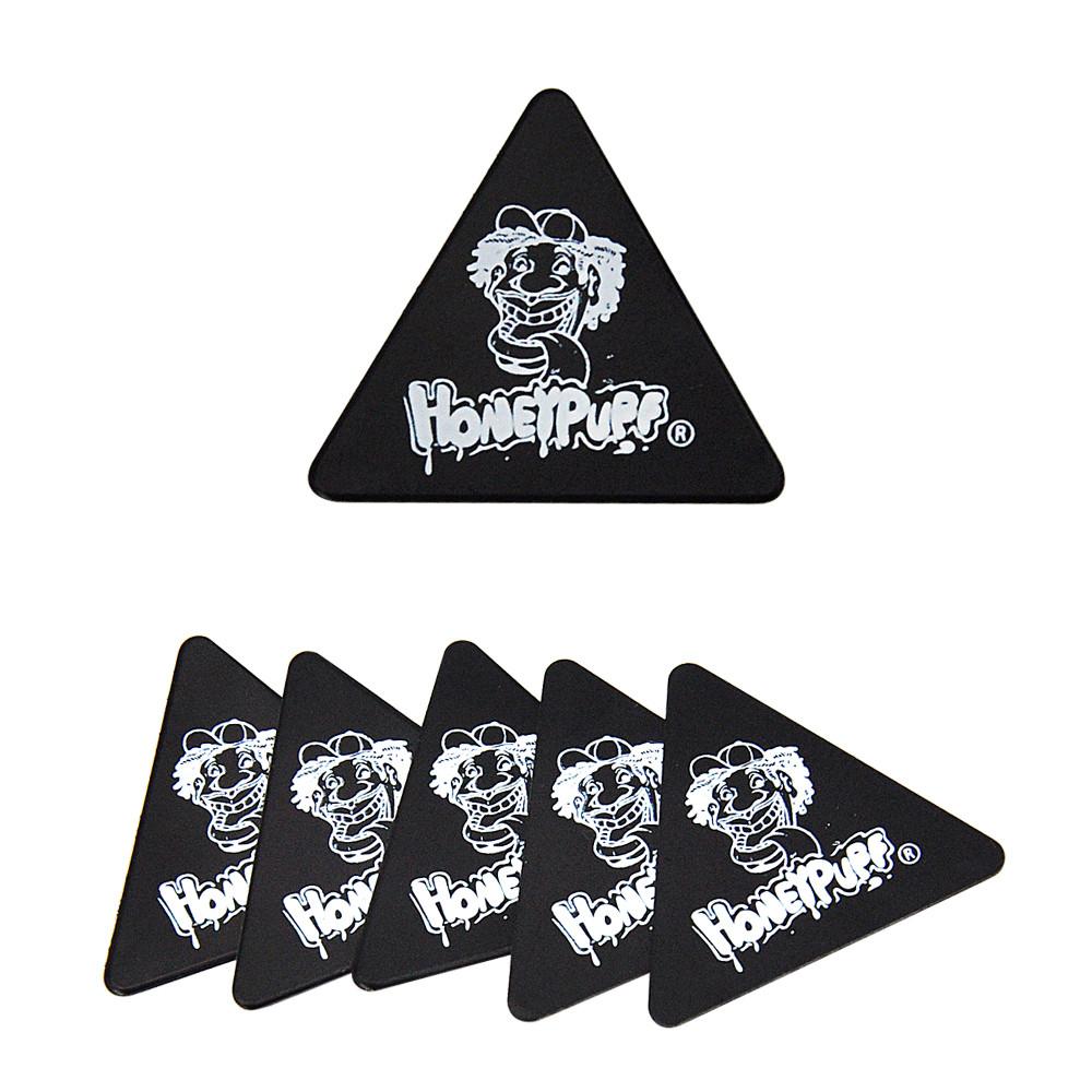 

Plastic Triangle Scraper grinder accessories Cut Dry Herb Tobacco Pollen Clean Multi Use Snuff Pollen Tool
