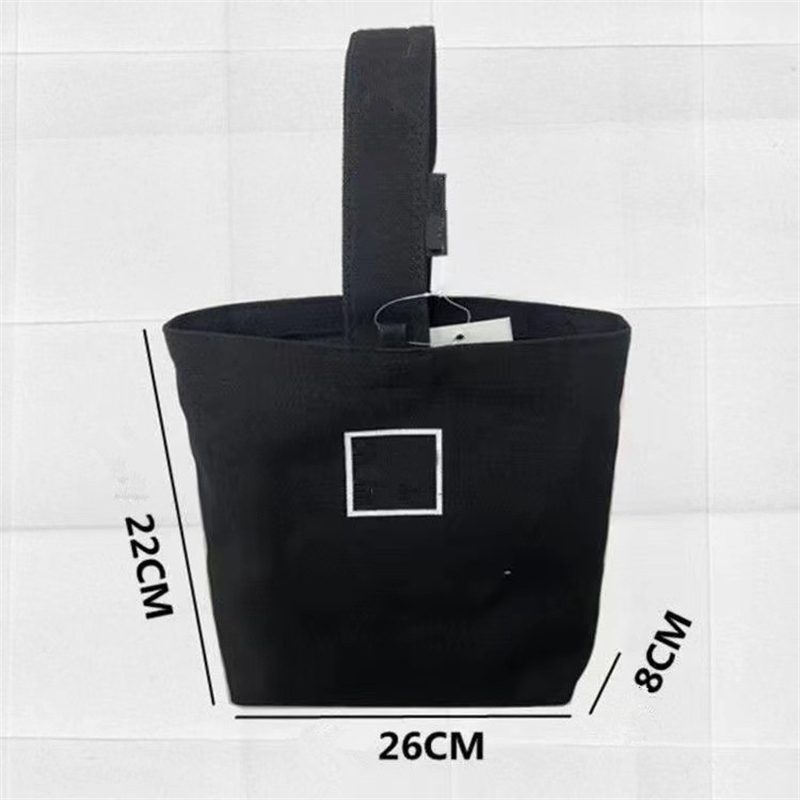 

High Quality Brand Design Canvas Open Cosmetic Bag Black and White Color Girl Make up Tracvel Bags Lowest Price