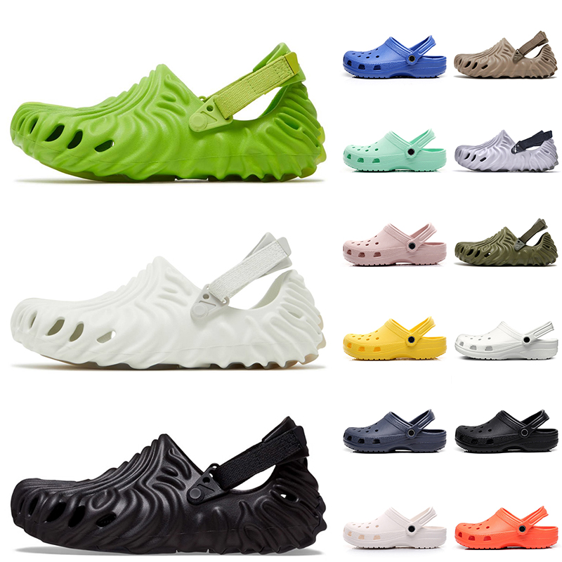 

Wholesale Croc Salehe Bembury X Pollex Clog Outdoor Shoes Fashion Women Mens Crocodile Sandals Platform Designer Slippers Stratus Black Sasquatch Foam Slides 36-46, C13 blue 36-44