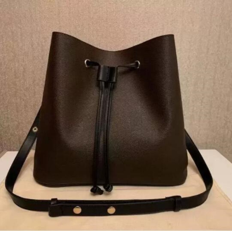 

M44021 Old Flower NEONO Bags Fashion Drawstring Bucket Bag Luxury Designer Bags Handbag vintage cowhide Crossbody handbags Wallet Purse Tote, Khaki