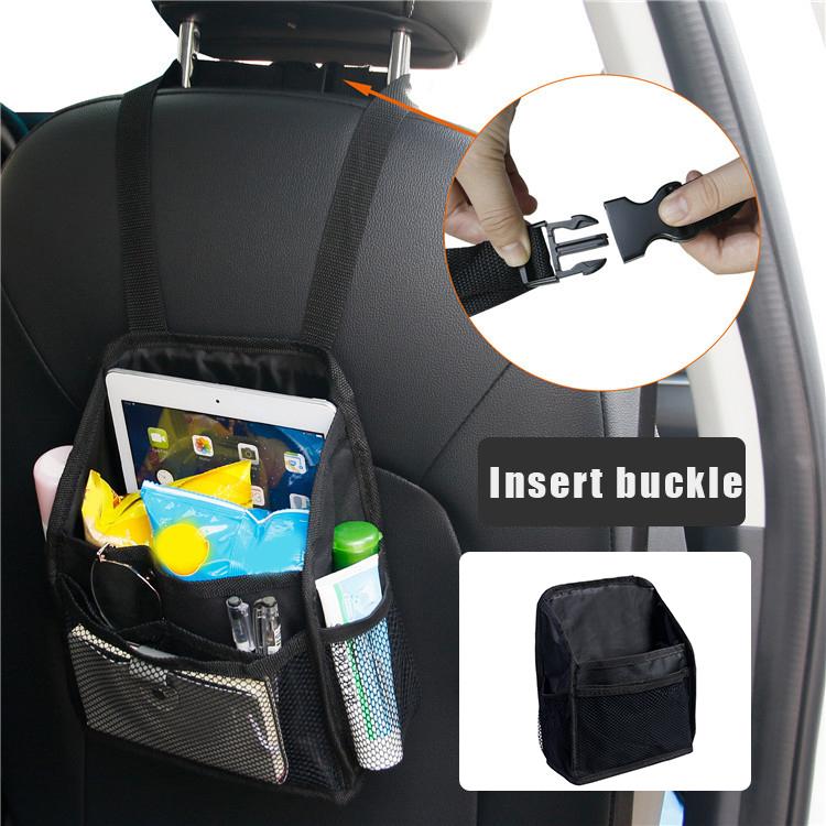 

Car Organizer Portable Storage Bag Multipocket Large Capacity Front Seat Hanging For Outdoor Camping Traveling M8617