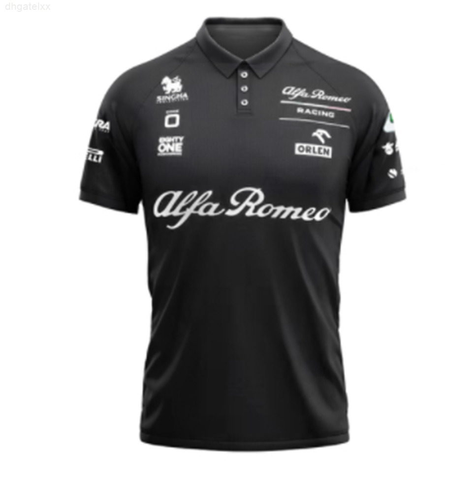 

F1 T shirt Male Formula 1 Alpha Romeo Team Sauber Race Raikkonen Summer