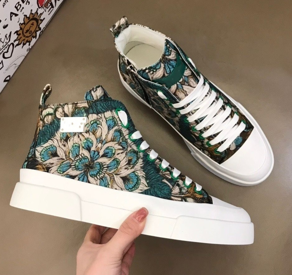 

Newst Outdoor Sneakers Shoes Top Quality America Cup High-top Sneakers Shoes Men's Cool Rubber Sole Fabric Patent Leather Men Casual Walking Outdoor Trainers EU38-47, 10