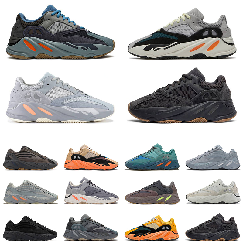 

3M Static Reflective 700 V1 V2 Trainers Sneakers Running Shoes mens Breathable Carbon inertia tephra Solid Grey Utility Black Men Women Sport Shoe 36-46 Top Quality, Bubble package bag