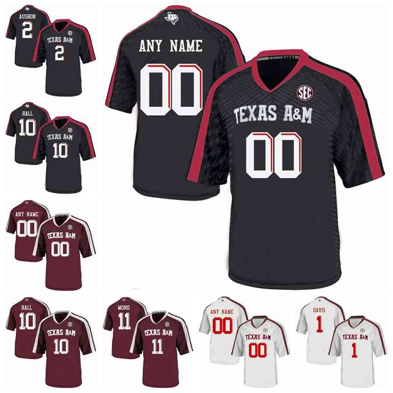 

Rare Texas A&M Aggies College Football Jerseys Jake Hubenak Jersey Kendall Bussey James White Josh Reynolds Christian Kirk Custom Stitched, Youth red