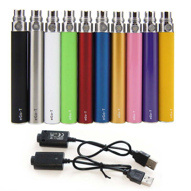 

EgoT Vape Battery 650mah 900mah 1100mah Ego-T Multi Colors 510 Thread Vape Pen Fit For CE4 MT3 Carts Ego Series