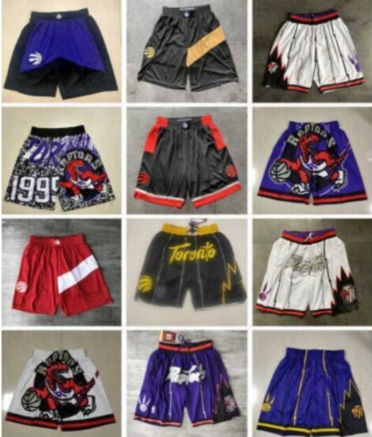 

Toronto''Raptors''men Throwback Basketball Shorts pocket, Color