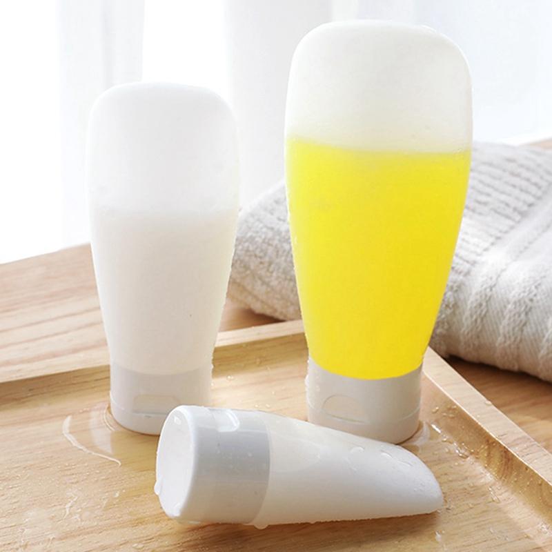 

Storage Bottles & Jars 1Pc 30/60/100ml Portable Soft Plastic Refillable Bottle Empty Travel For Lotion Shampoo Cosmetic Squeeze Containers