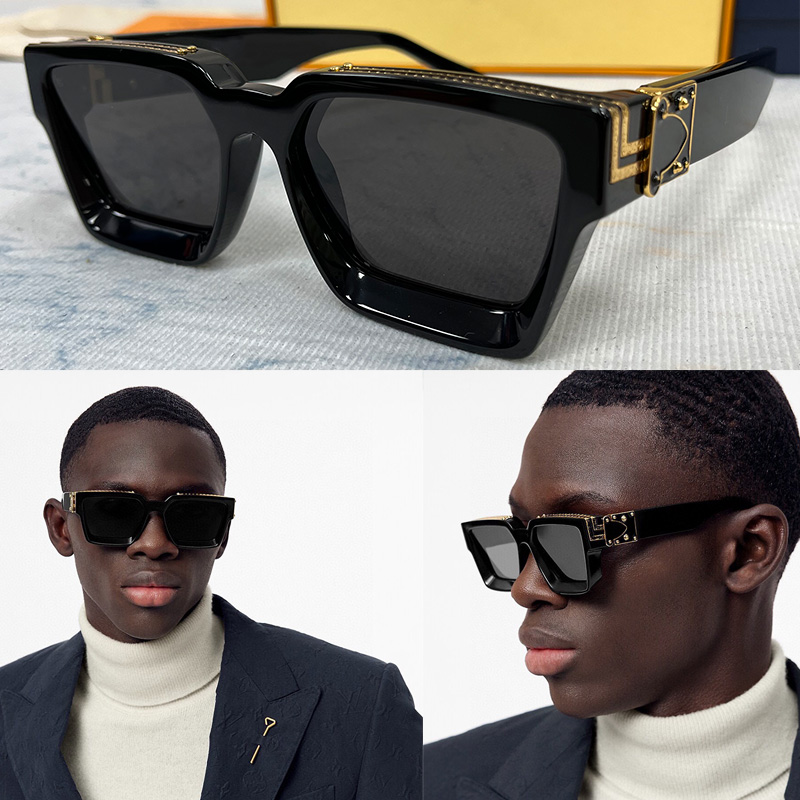 SITE WEB Millionaires officiels Lunettes de soleil Z1165 Inspirées de Chicago de l'ère de la prohibition avec des conceptions emblématiques des A