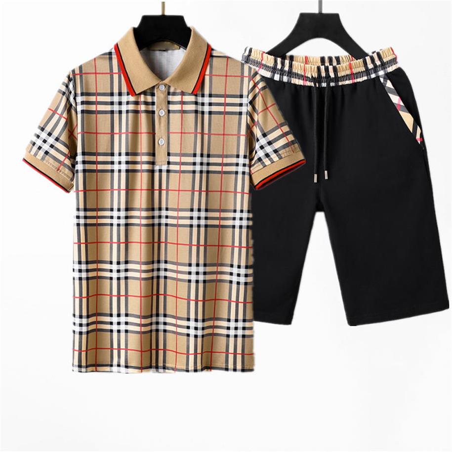 

2022 Men's Tracksuits Summer tide brand ins set with short-sleeved T-shirt shorts handsome two-piece high-grade casual sports suit for men 888, Customize
