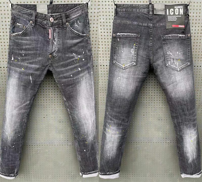 

Men's Jeans Summer Quality Wear Out Print Homme Cotton Italy Biker Men Slim Stretch Denim Pants Hole Blue Trousers StraightMen's Men'sMen's, 11