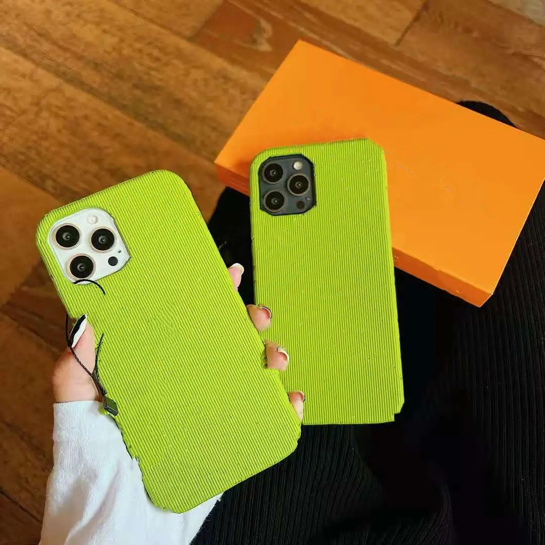 

Fashion Phone Cases for Iphone 13 Pro Max 12 mini 11 XS XR X 8 7 Plus Classic Back Cover Case Luxury Mobile Shell Luxurys Designers, Packing box