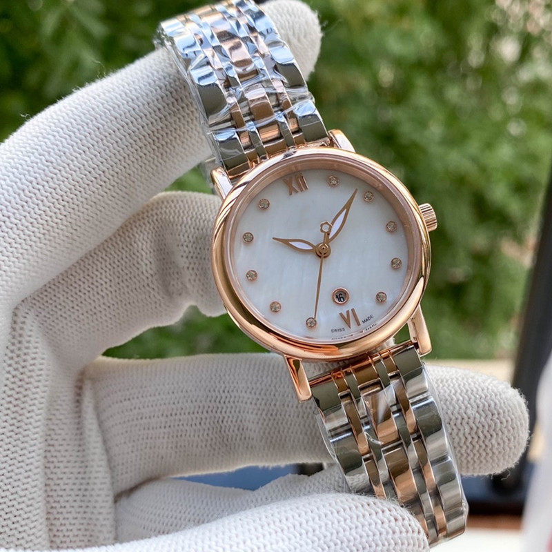 

Fashion Quartz Women's Watch 28mm 316l Stainless Steel Case ceramics Band Mineral Super Mirror Simple Style luxury watches with box high quality watchs diamond 2022, 1#