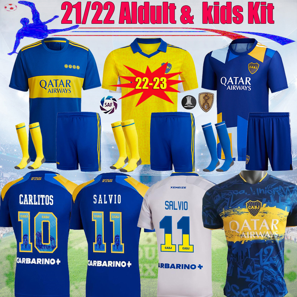 

22 23 Boca Juniors MARADONA TEVEZ soccer jersey away men kit ALEXIS DE ROSSI 2022 2023 Fans & players CARLITOS 3rd camiseta futbol football kids Sets, 21/22 home fans