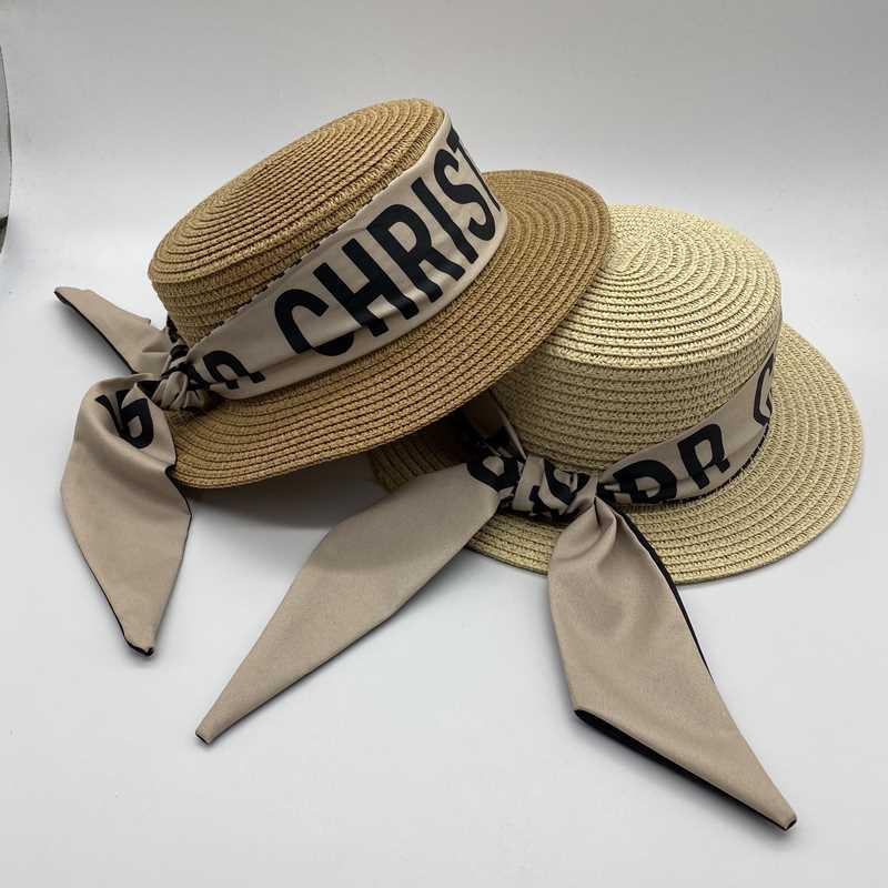 

Caps & Hats Yellow Baby Hat Summer Strawhat Cap For Kids Sun Beach Flat Boys Girls Family LookCaps, Khaki