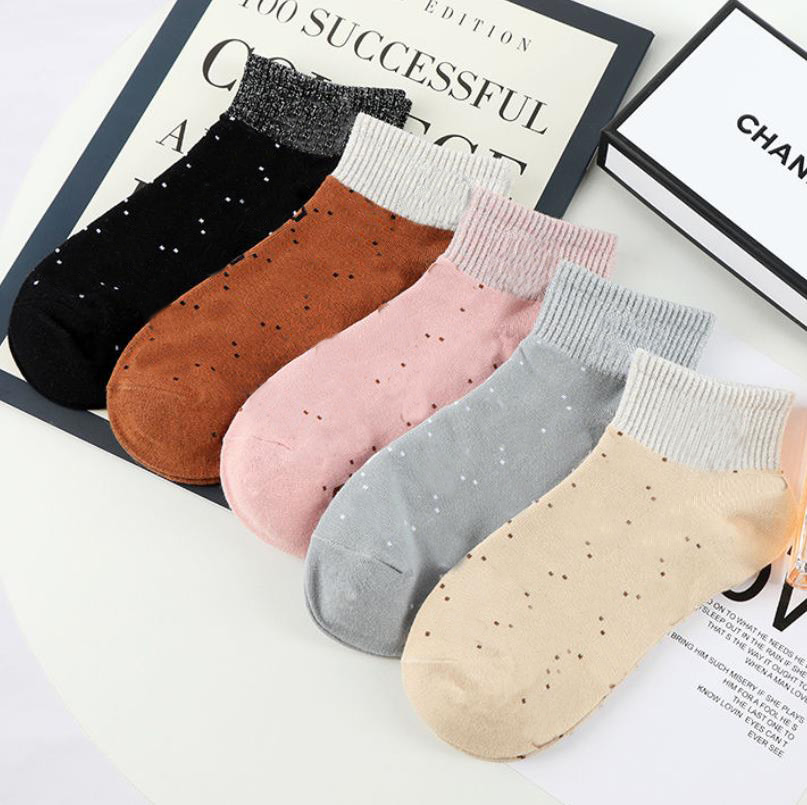 

8style Mixed Short Socks for Men Women Fashion Black Ankle Sock Casual Sports Knitted Cotton Candy Color Brand Designer Letters Embroidery Print Stocking Wholesale, Multi