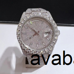 

Tiktok men's watch wholesale waterproof luminous calendar steel band sports quartz watch U0NX, White gold