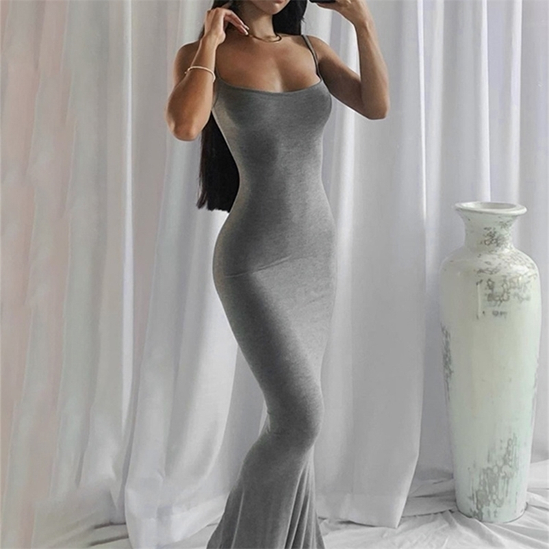 

Hugcitar Satin Slip Sleeveless Backless Slim Sexy Maxi Dress Spring Women Party Y2K Concise Bodycon Elegant Clothing 220614, Pink