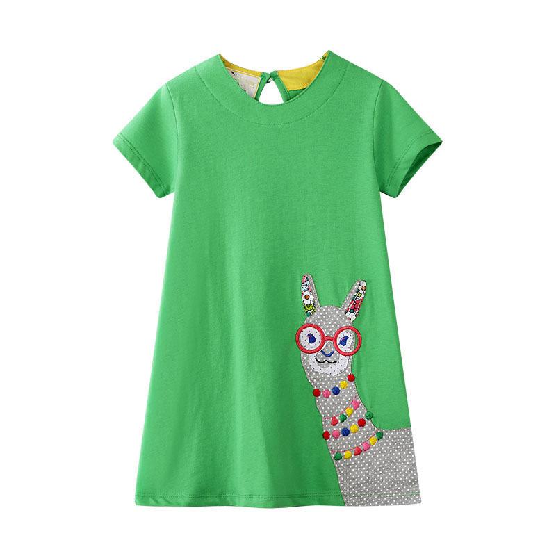 

Girl's Dresses Dress Girl Vestidos Kids Clothes Girls Summer Animal Sukienki Robe Fille Vestido Infantil JurkenGirl's, Lyq9553